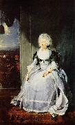 Sir Thomas Lawrence Portrait of Queen Charlotte painting